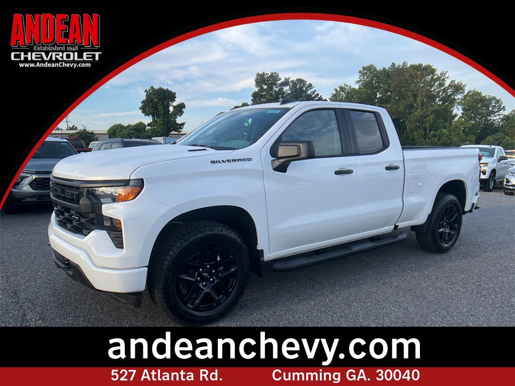 New 2026 Chevrolet Silverado 1500 Custom w/ Turbomax Blackout Package