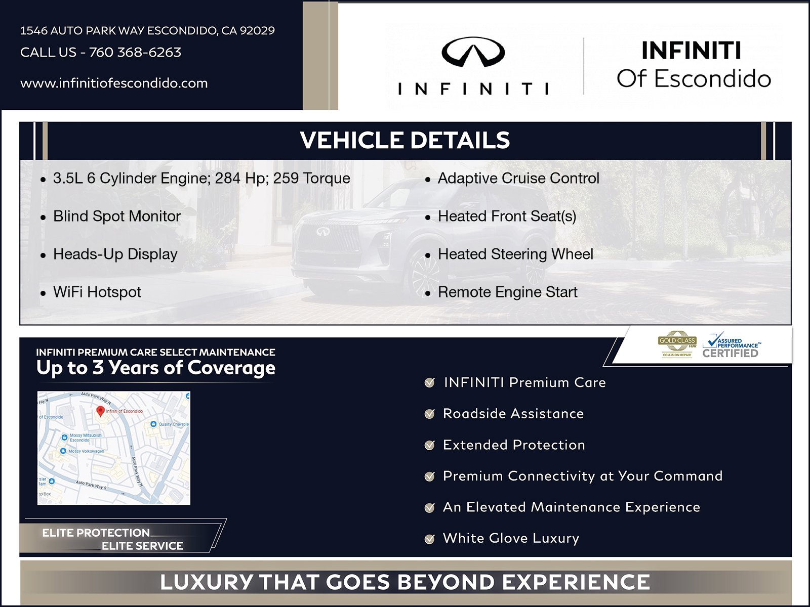 Certified 2022 Nissan Pathfinder Platinum w/ Lighting Package (N93) image 3