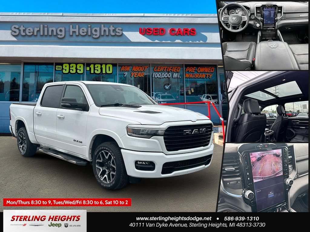 Used 2025 RAM 1500 Laramie w/ Sport Appearance Package AWD/4WD image 1
