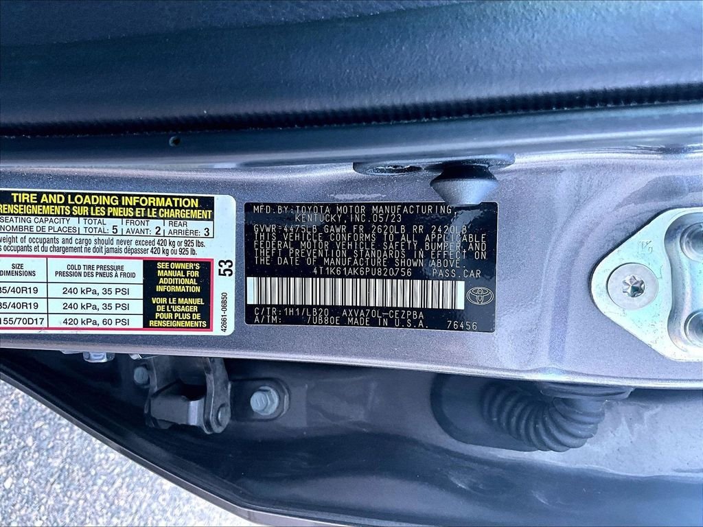 Used 2023 Toyota Camry XSE FWD image 9