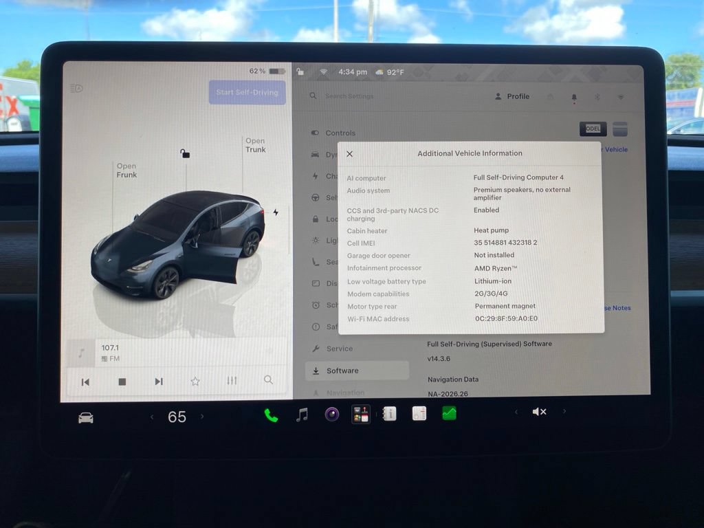 Used 2025 Tesla Model Y Long Range RWD image 5
