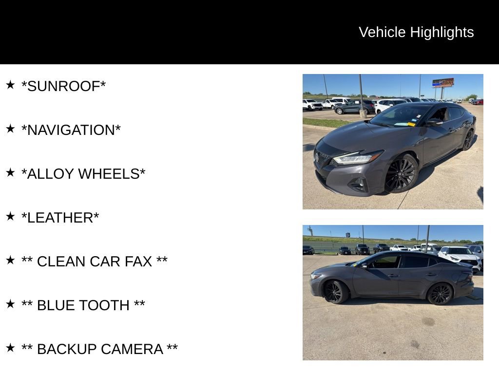 Used 2021 Nissan Maxima Platinum w/ 40th Anniversary Package image 4