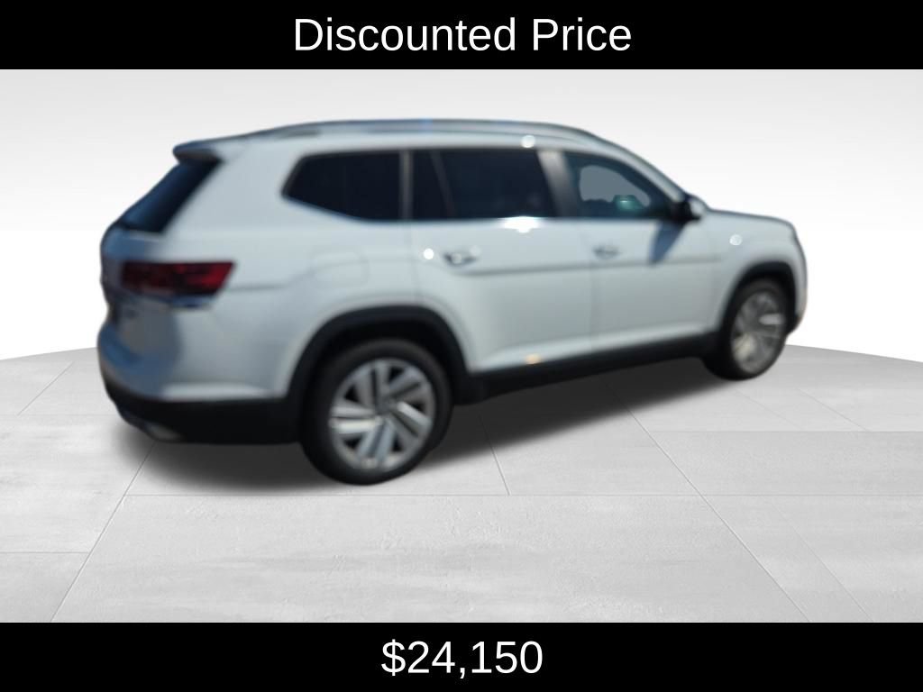 Used 2021 Volkswagen Atlas SEL AWD/4WD image 3