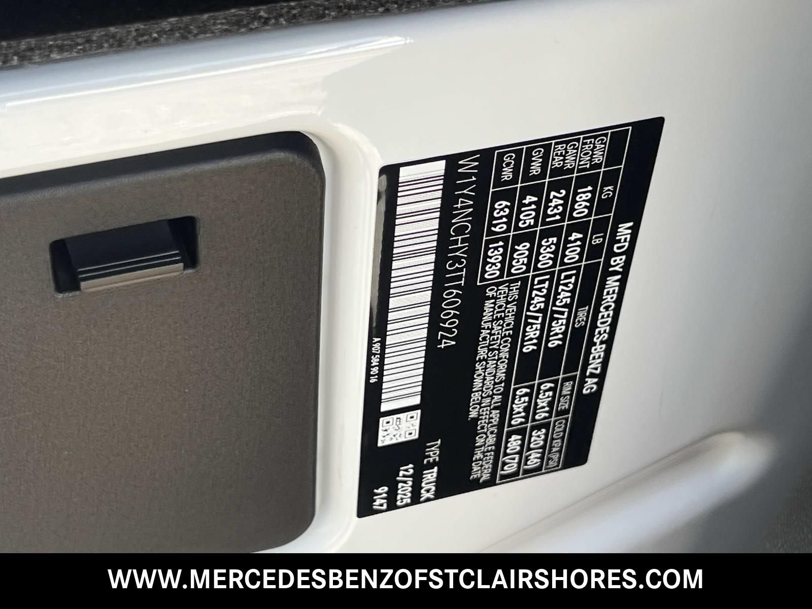 New 2026 Mercedes-Benz Sprinter 2500 image 18