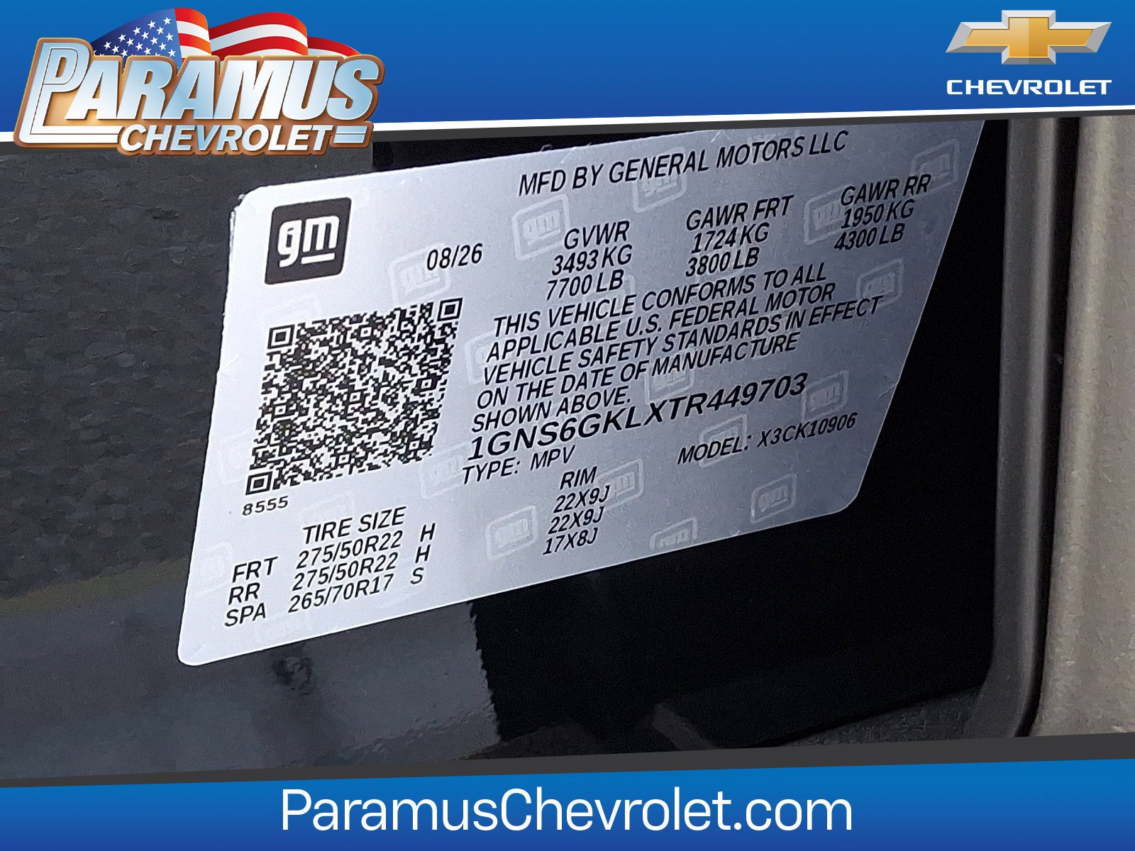 New 2026 Chevrolet Suburban High Country AWD/4WD image 17