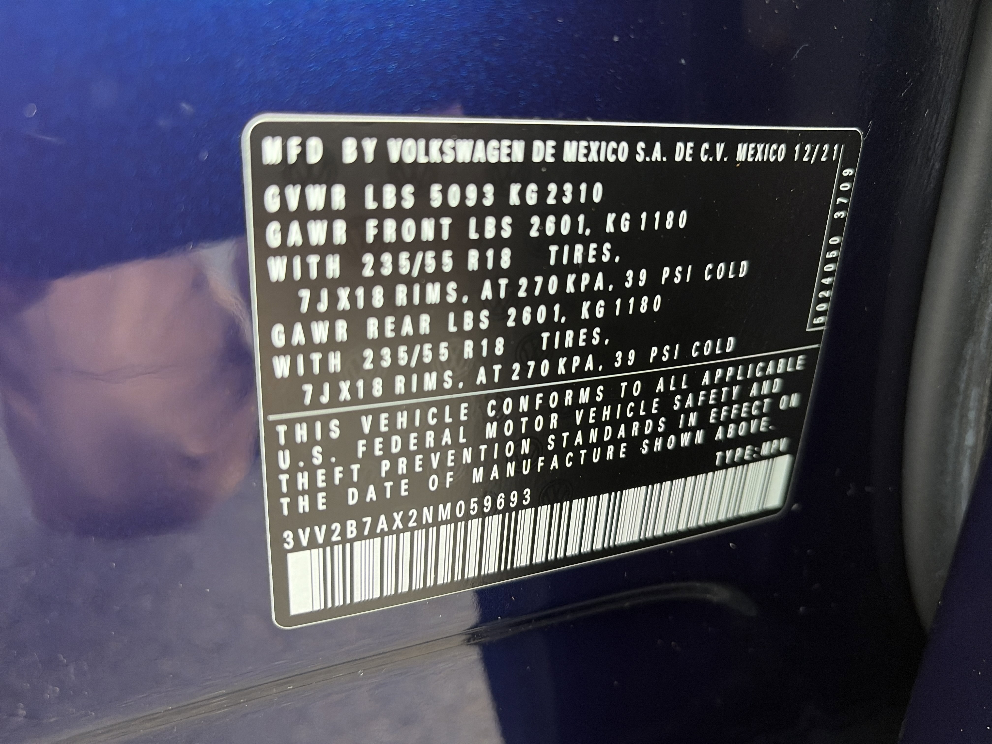 Used 2022 Volkswagen Tiguan SE image 32