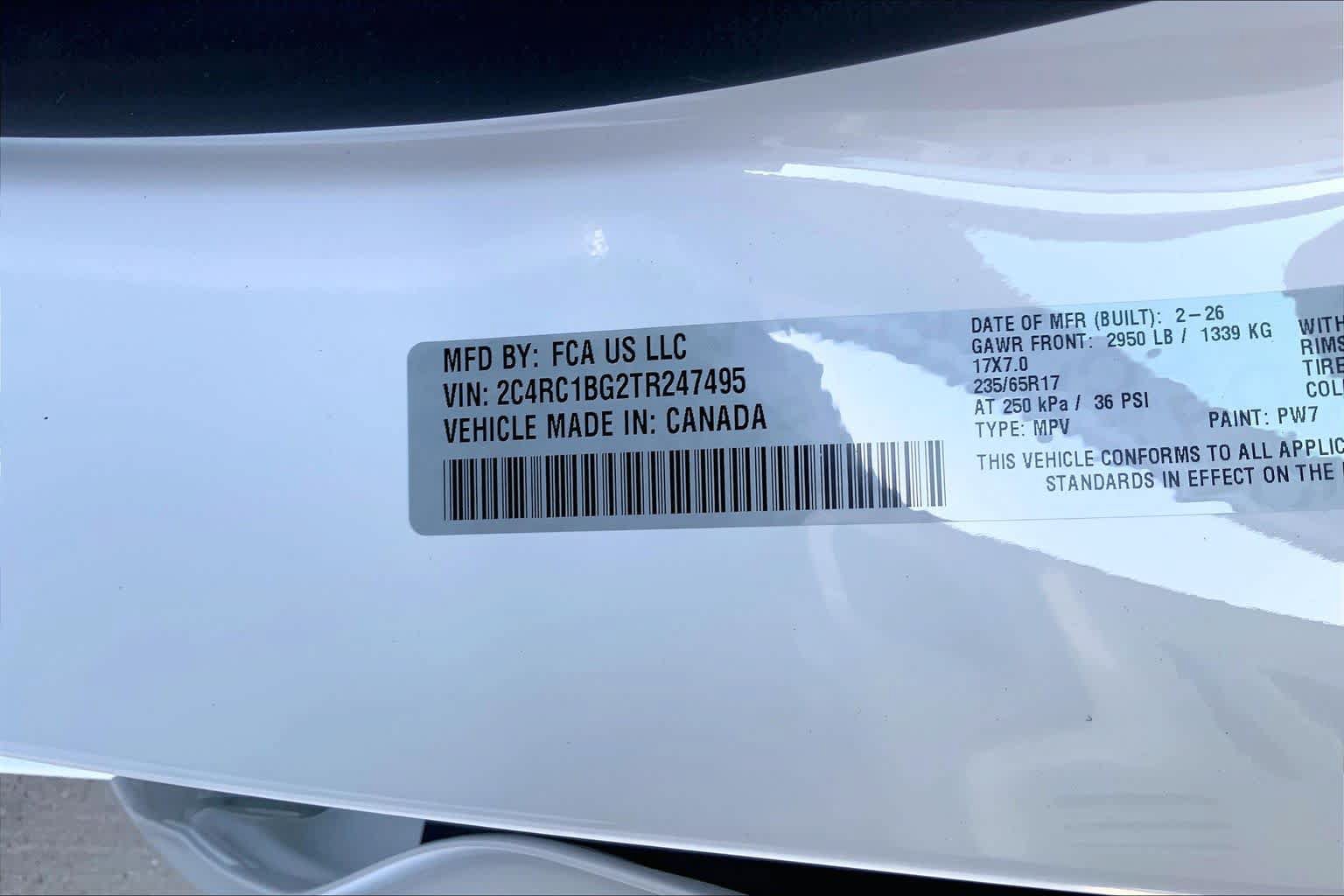 New 2026 Chrysler Pacifica Select FWD image 19