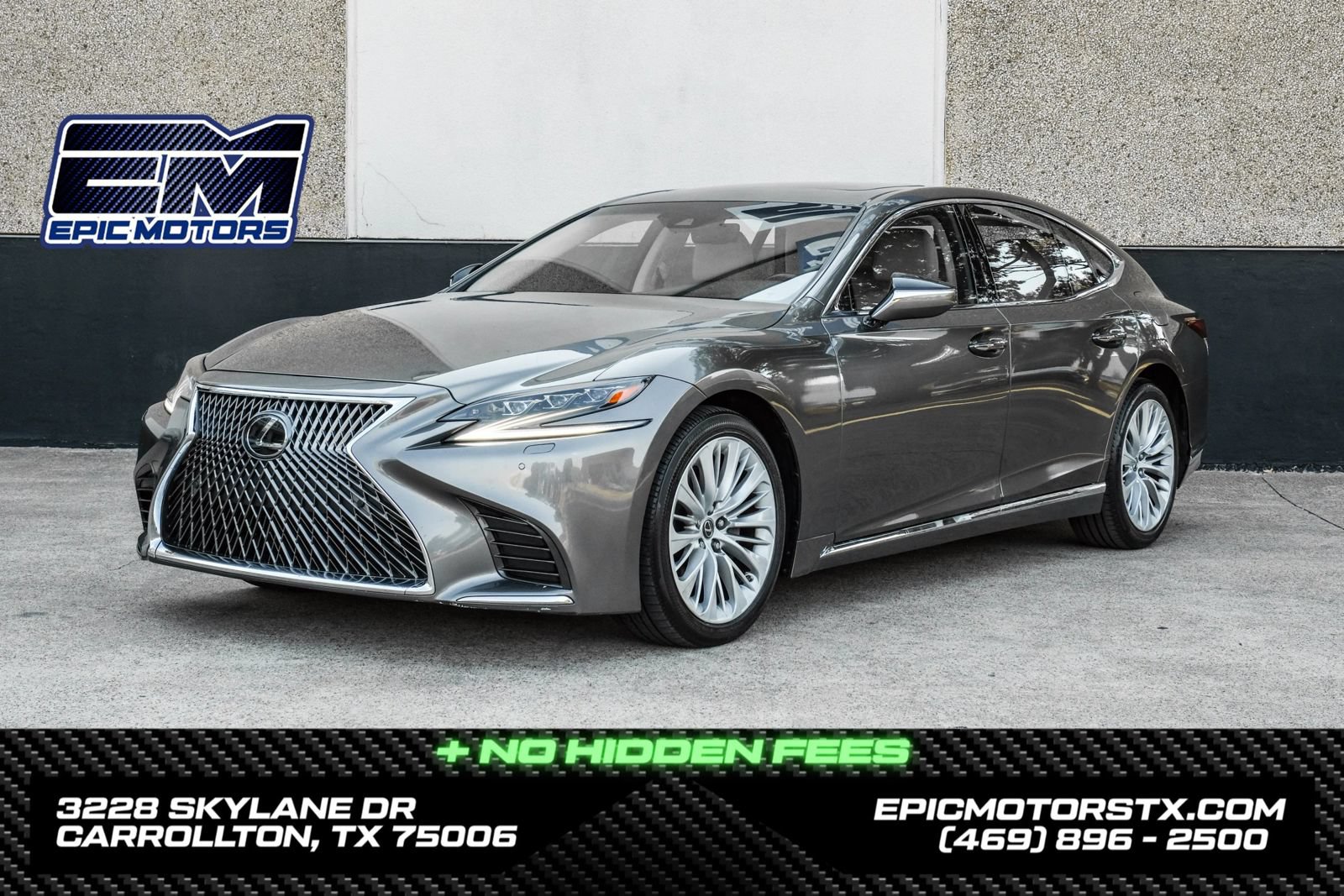 Used 2018 Lexus LS 500 AWD w/ Interior Upgrade Package video 1