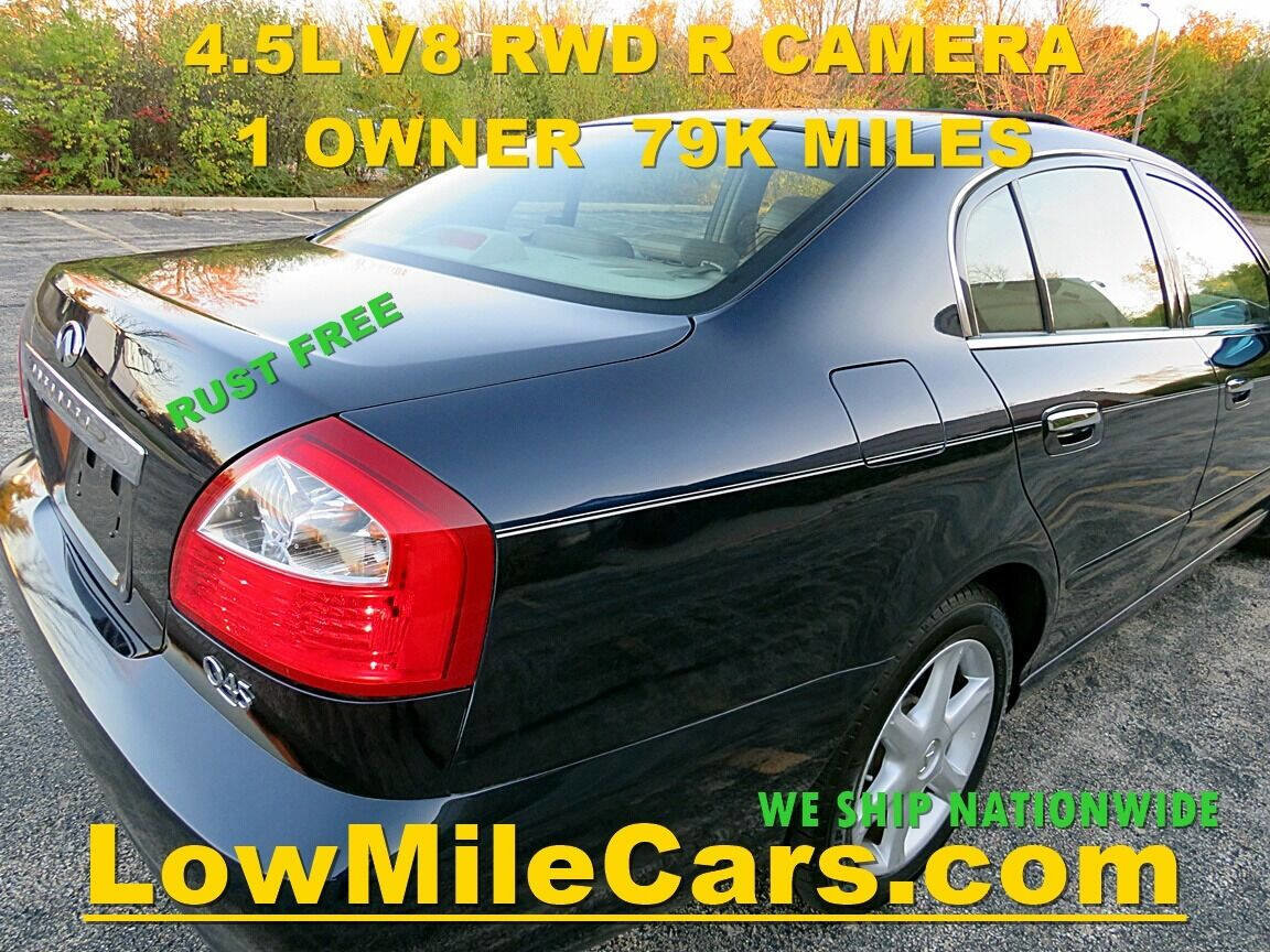 Used 2004 INFINITI Q45 Luxury RWD image 33