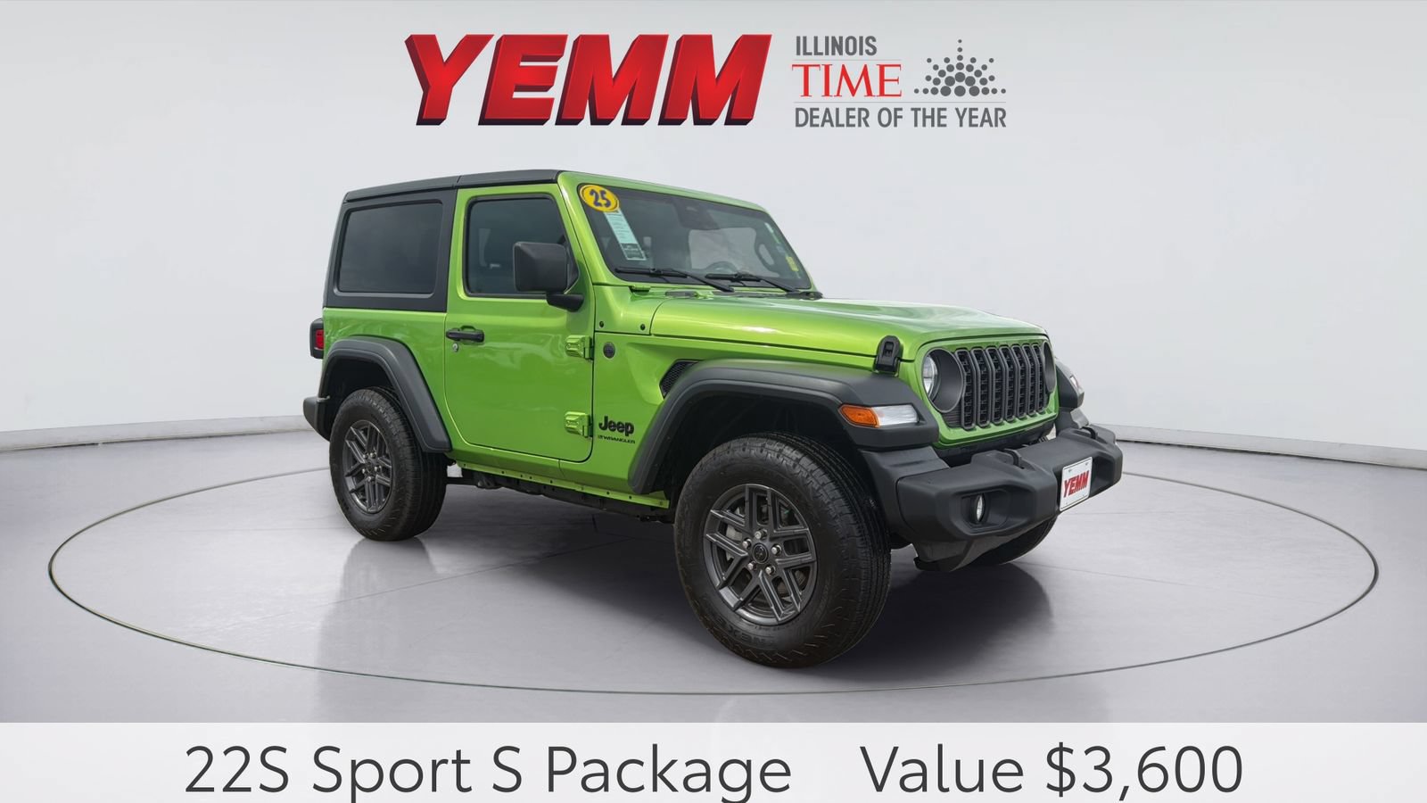 Used 2025 Jeep Wrangler Sport AWD/4WD image 1