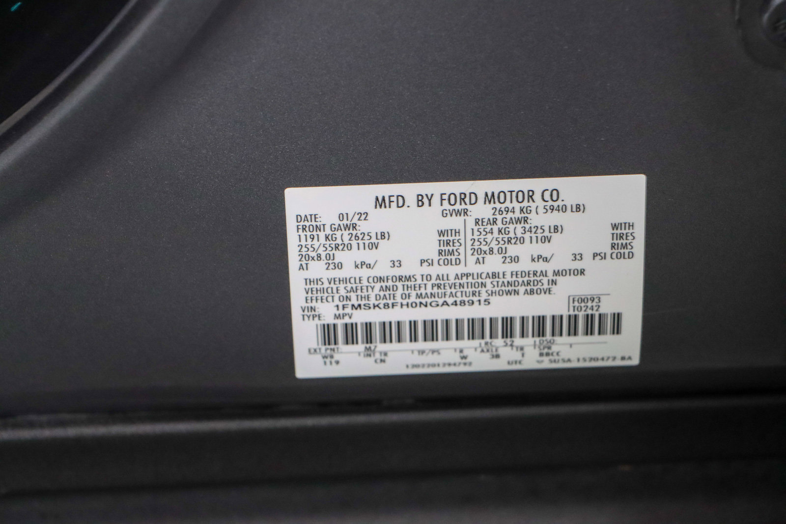 Used 2022 Ford Explorer Limited image 34