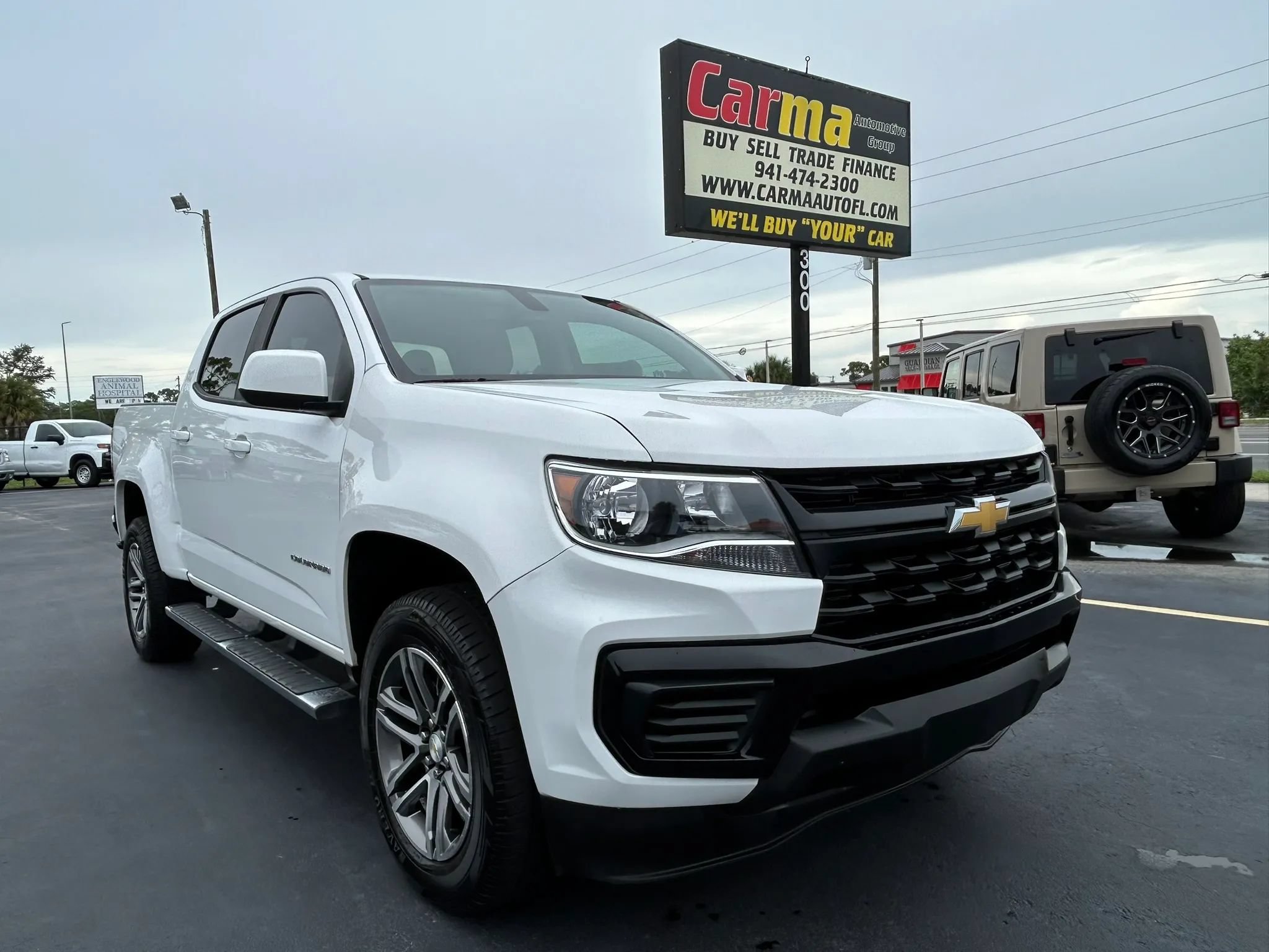 Used 2021 Chevrolet Colorado W/T w/ Custom Special Edition RWD image 1