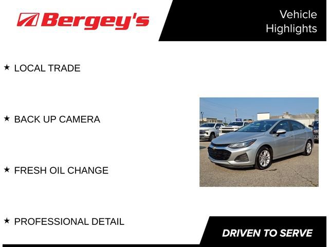 Used 2019 Chevrolet Cruze LT w/ LT Fleet Convenience Package FWD image 4