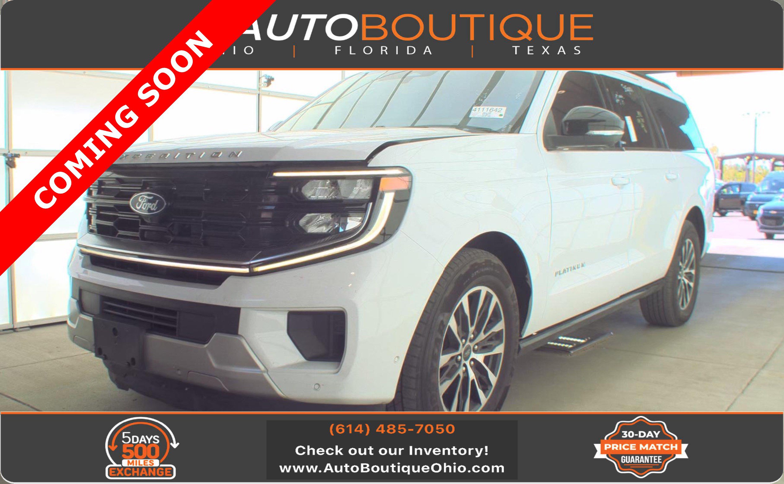 Used 2025 Ford Expedition Max Platinum AWD/4WD image 1