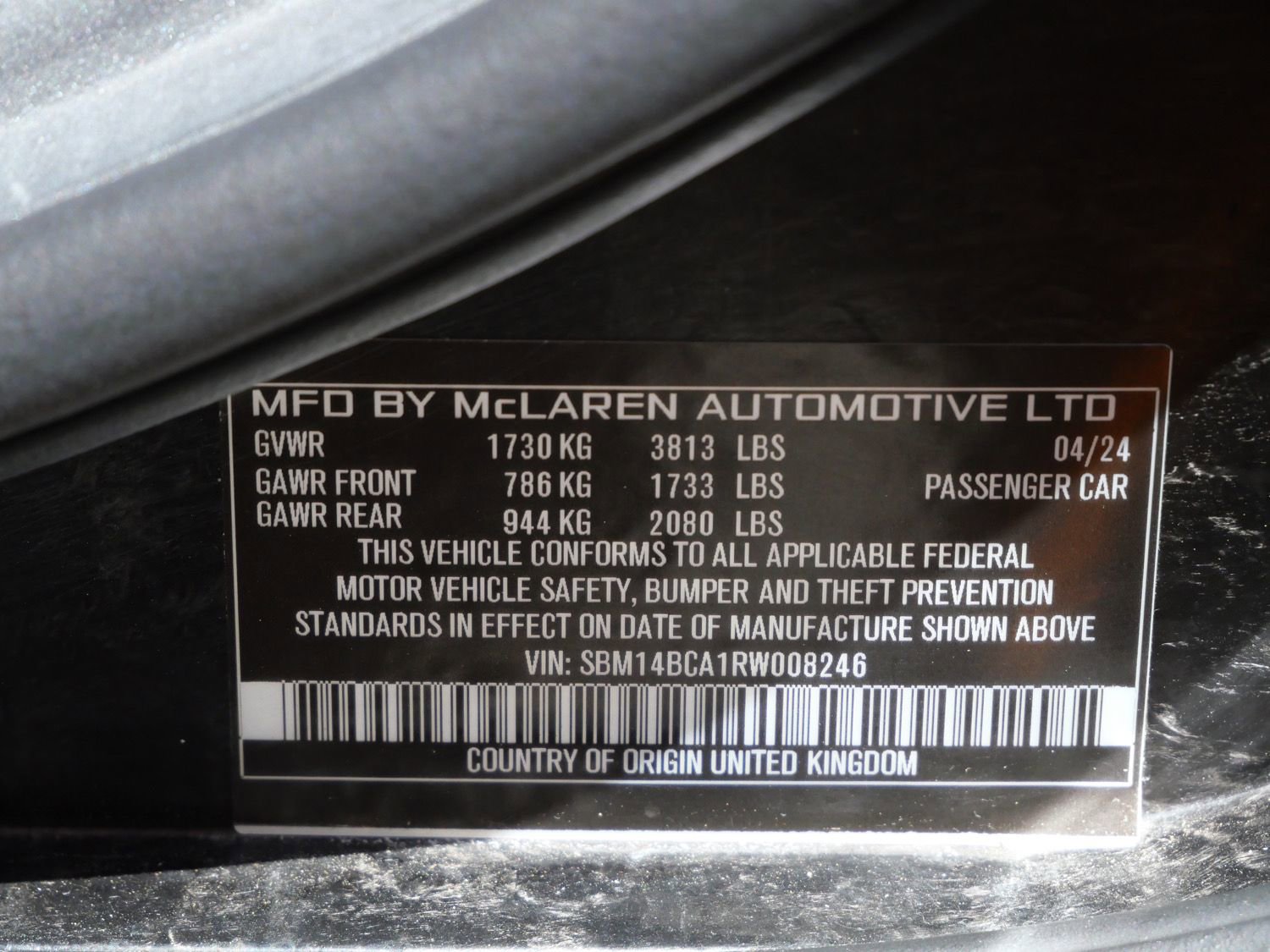 Used 2024 McLaren 750S Spider RWD image 28