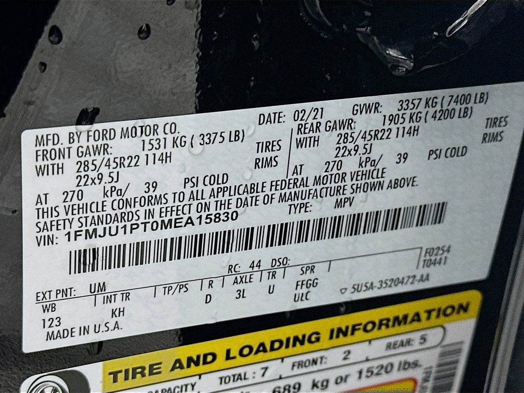 Used 2021 Ford Expedition King Ranch w/ Cargo Package image 36