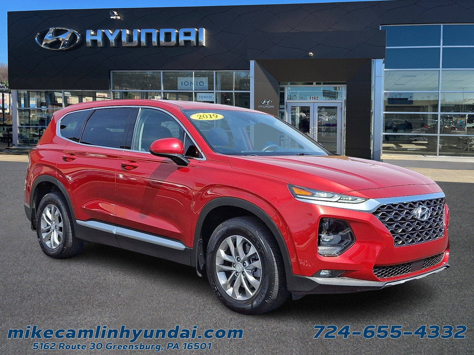 Used 2019 Hyundai Santa Fe SEL AWD/4WD image 1