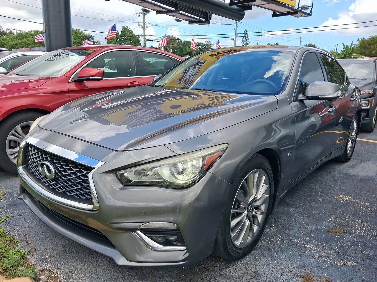 Used 2019 INFINITI Q50 Luxe w/ Essential Package (3.0T Luxe)