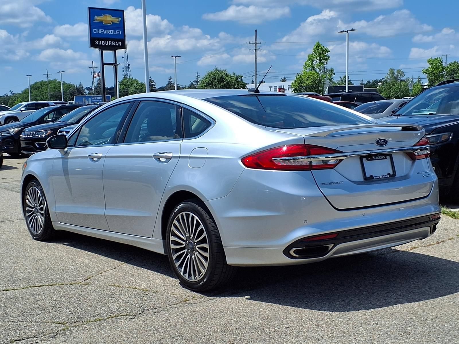 Used 2018 Ford Fusion Titanium AWD/4WD image 7