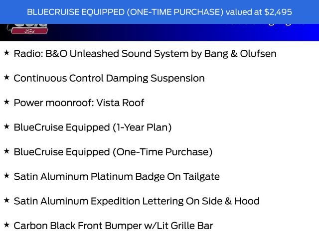 New 2025 Ford Expedition Max Platinum w/ Platinum Ultimate Package image 11