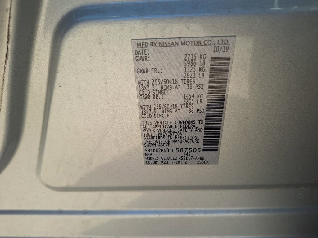 Used 2020 Nissan Pathfinder SV w/ Rock Creek Edition image 28