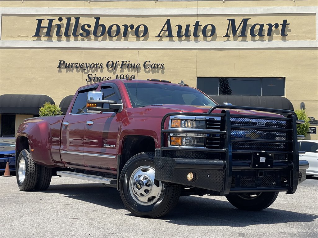 Used 2015 Chevrolet Silverado 3500 LTZ w/ Duramax Plus Package AWD/4WD image 1