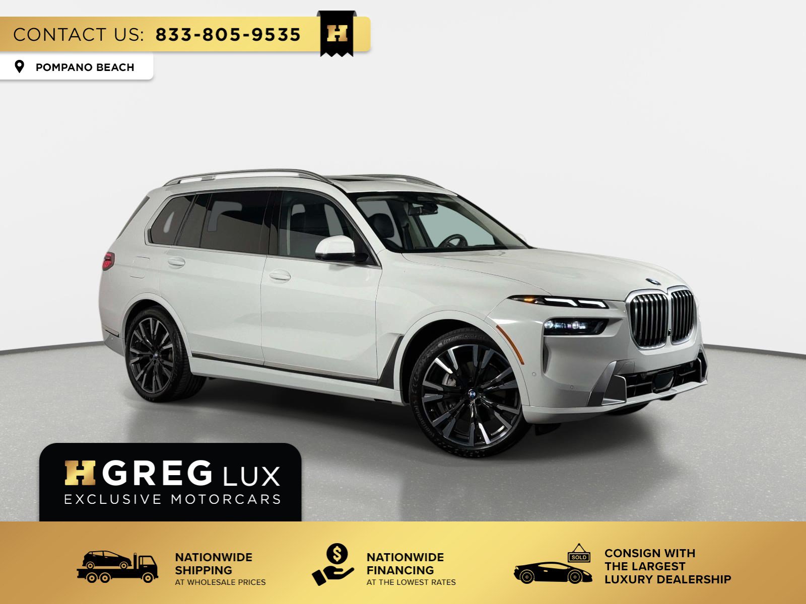 Used 2024 BMW X7 xDrive40i w/ Premium Package AWD/4WD video 1