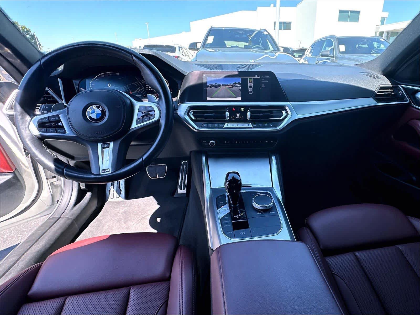 Used 2022 BMW 430i Coupe w/ M Sport Package RWD image 10