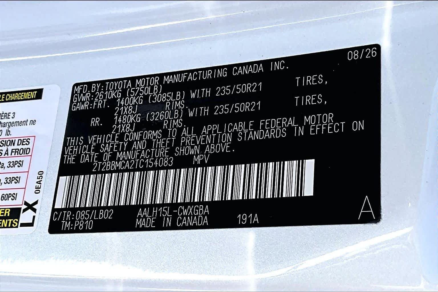 New 2026 Lexus RX 350 w/ Convenience Package AWD/4WD image 17
