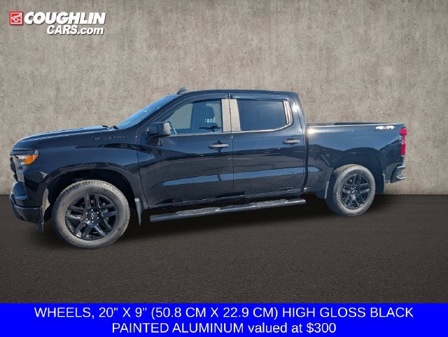 Used 2024 Chevrolet Silverado 1500 Custom w/ LPO, Dark Essentials Package AWD/4WD image 5