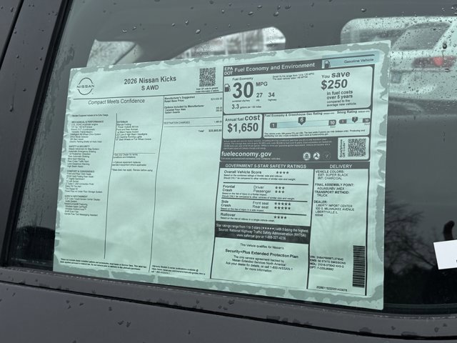 New 2026 Nissan Kicks S image 14