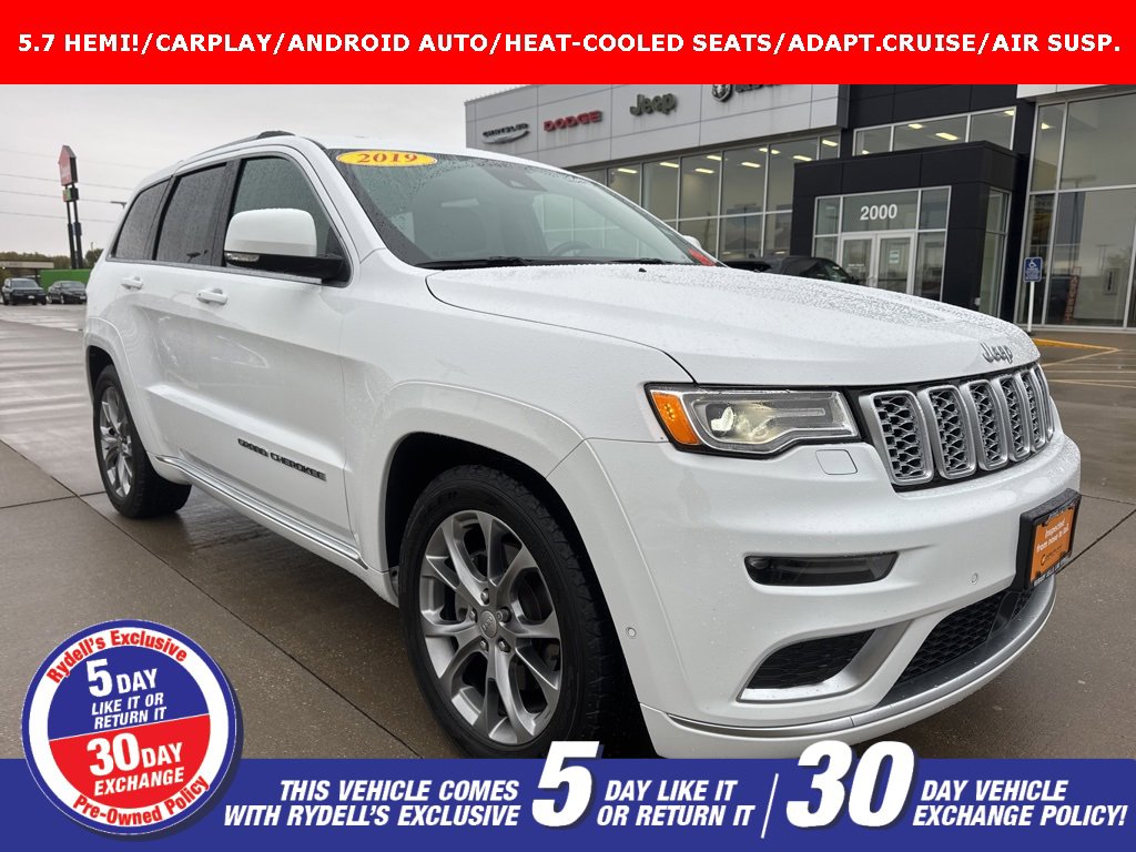 Certified 2019 Jeep Grand Cherokee Summit w/ Platinum Series Group