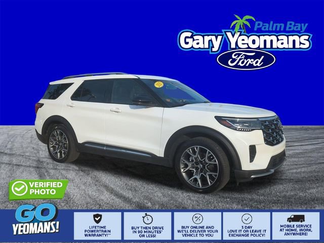 Certified 2025 Ford Explorer Platinum w/ Ultimate Package RWD image 1