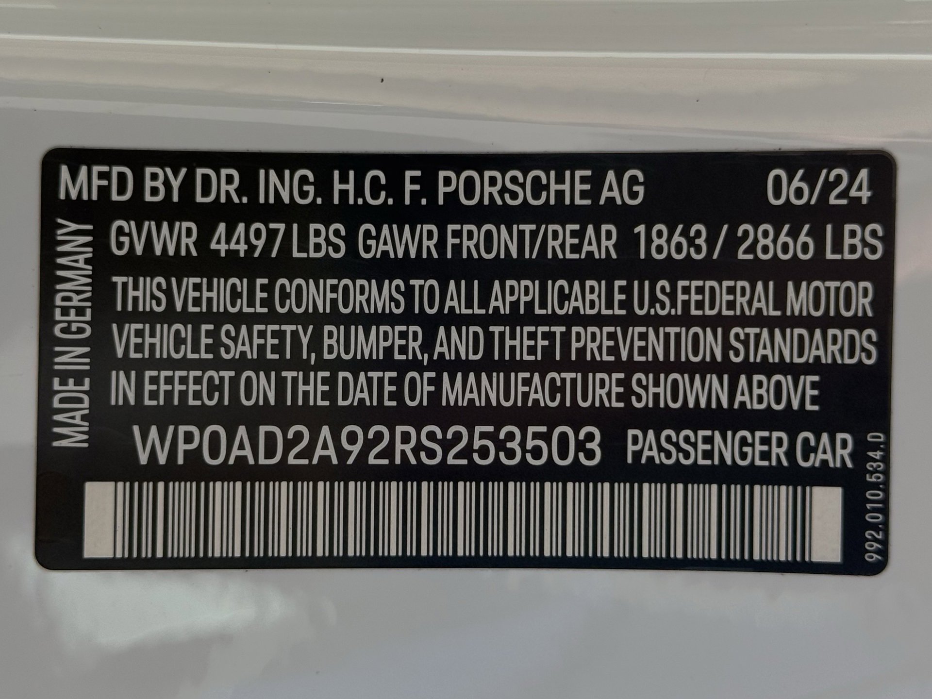 Certified 2024 Porsche 911 Turbo image 36