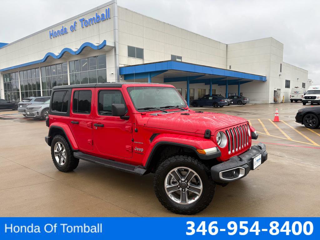 Used 2018 Jeep Wrangler Unlimited Sahara image 1