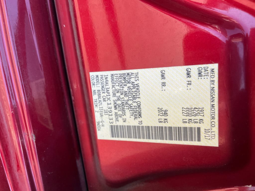 Used 2018 Nissan Altima 2.5 SR w/ SR Special Edition FWD image 31