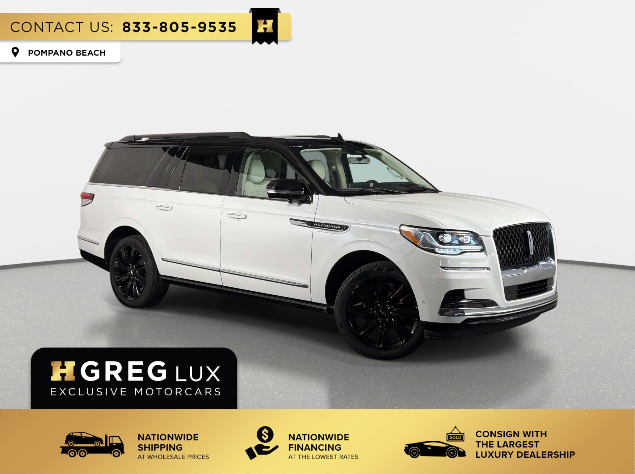 Used 2024 Lincoln Navigator L Black Label AWD/4WD image 1