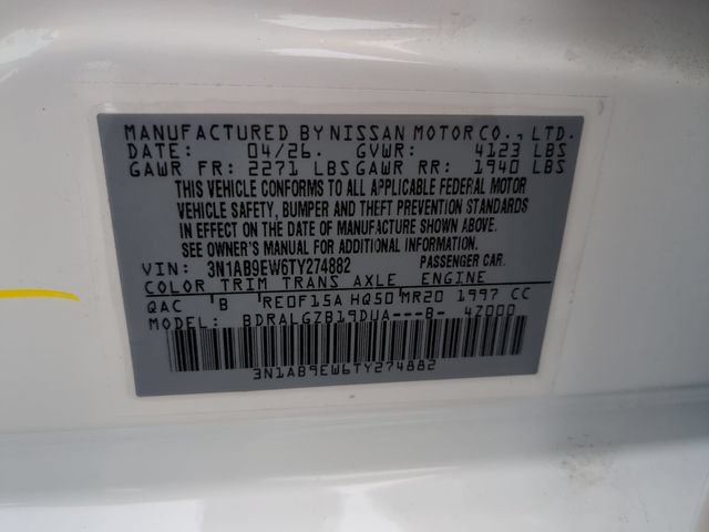 New 2026 Nissan Sentra SL w/ Floor Mat Package FWD image 36