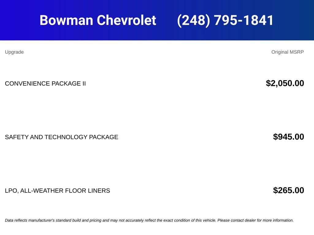 New 2026 Chevrolet Equinox LT w/ Convenience Package II FWD image 4