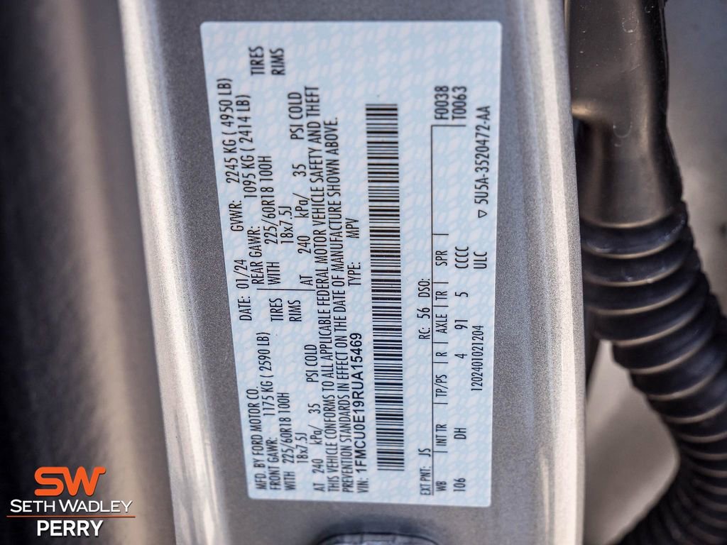 Used 2024 Ford Escape Premium w/ PHEV Premium Package image 35