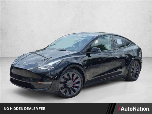 Used 2025 Tesla Model Y Performance AWD/4WD image 1