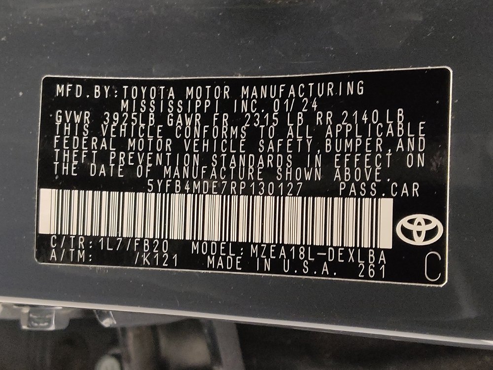 Used 2024 Toyota Corolla LE FWD image 33
