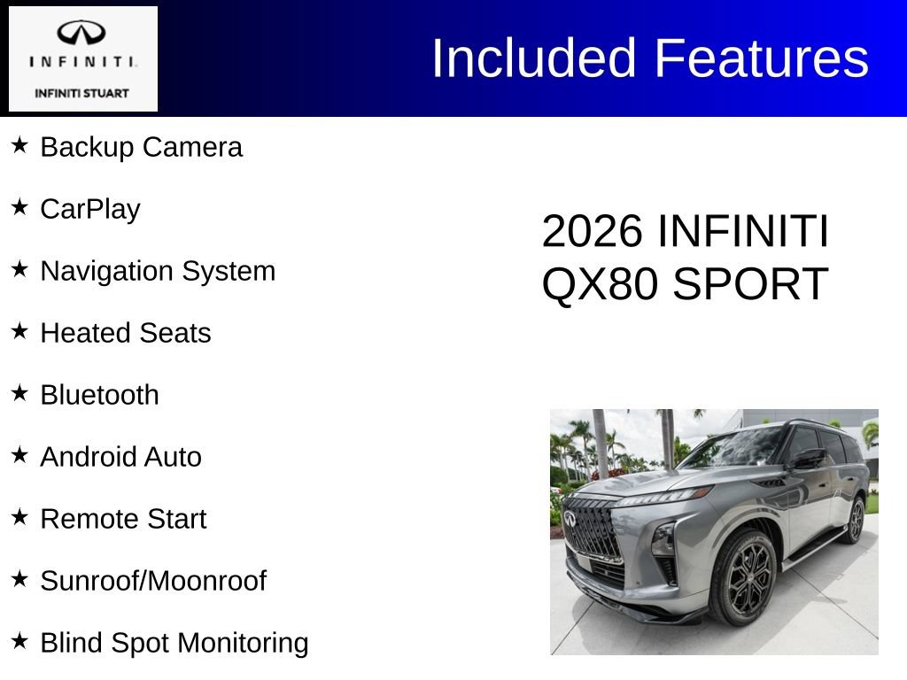 Certified 2026 INFINITI QX80 4WD image 2