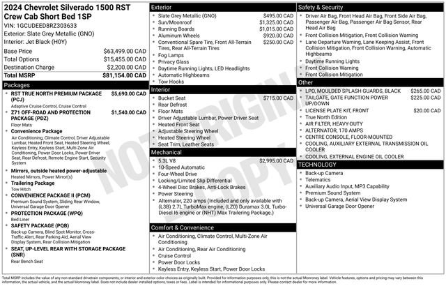 Used 2024 Chevrolet Silverado 1500 RST AWD/4WD image 32