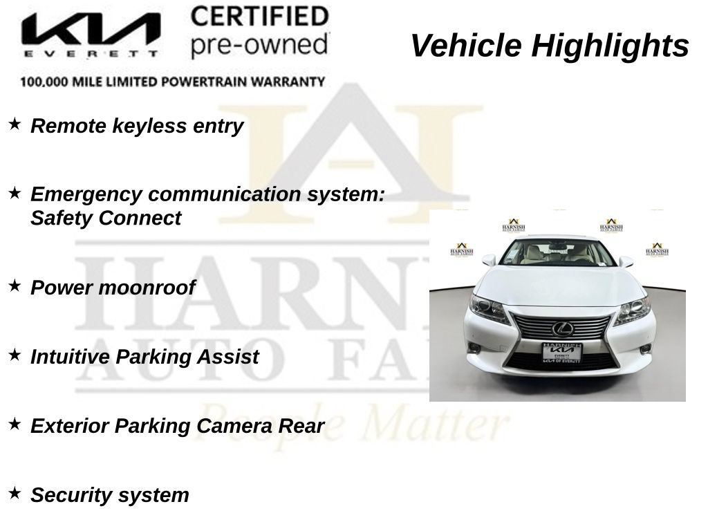 Used 2013 Lexus ES 350 w/ Premium Pkg FWD image 28