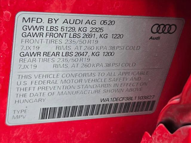 Used 2020 Audi Q3 2.0T Premium w/ Convenience Package AWD/4WD image 22