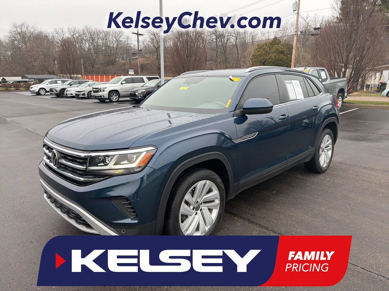 Used 2021 Volkswagen Atlas Cross Sport SE w/ Panoramic Sunroof Package AWD/4WD image 1