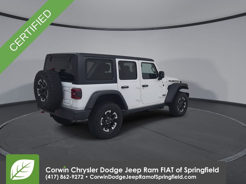 Certified 2026 Jeep Wrangler Unlimited Rubicon AWD/4WD image 15