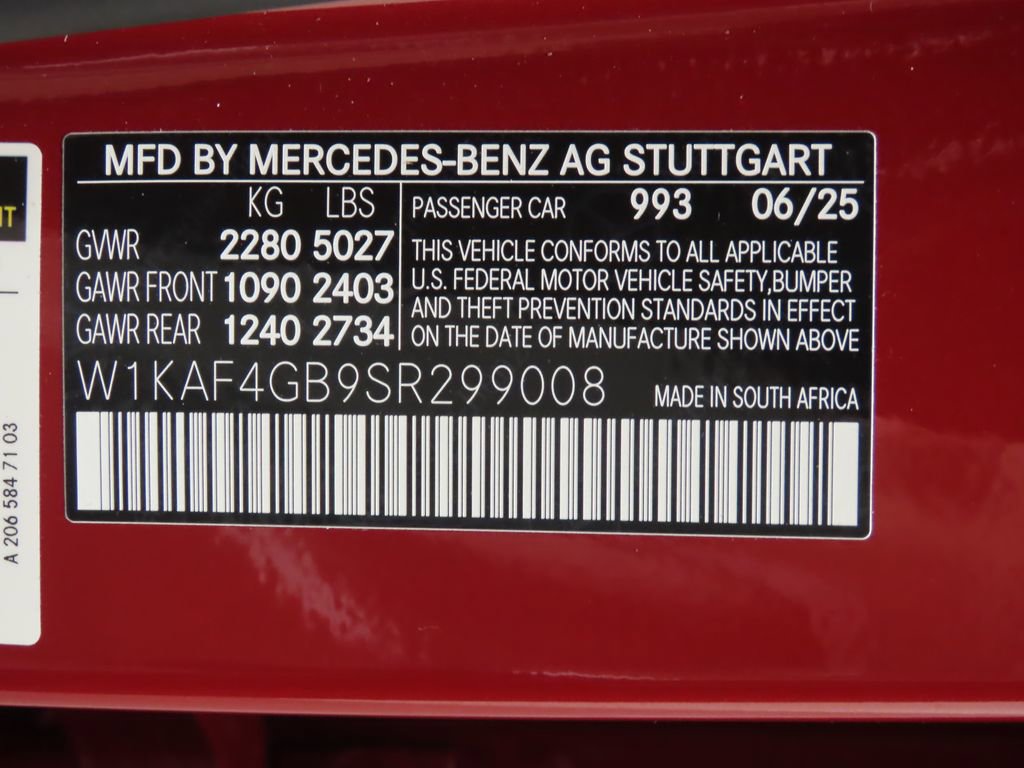 New 2025 Mercedes-Benz C 300 Sedan image 34