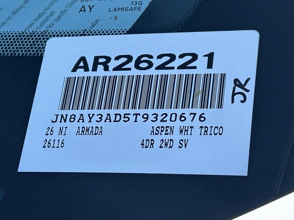 New 2026 Nissan Armada SV image 22